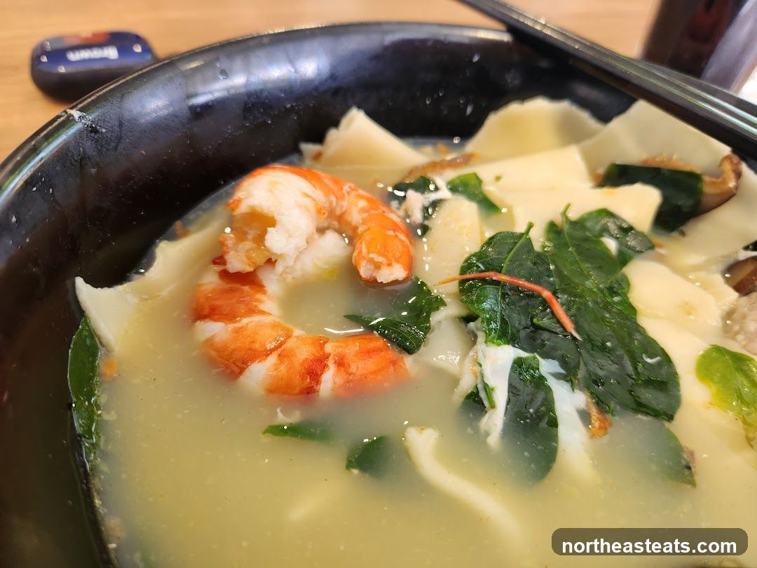 Shrimp and Noodle Soup