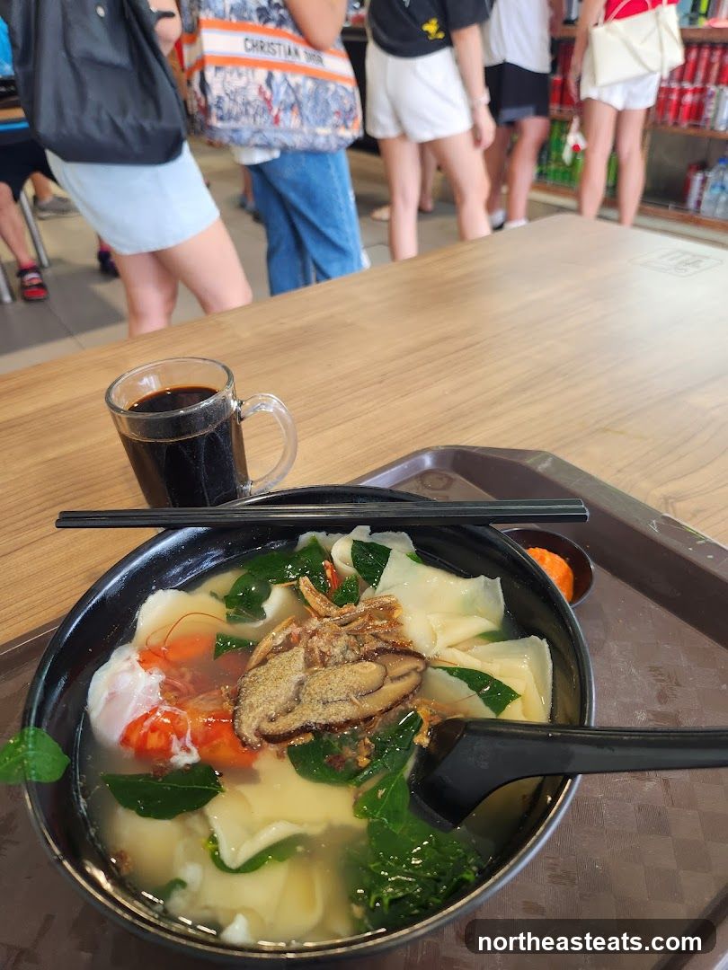 Noodle Soup and Coffee
