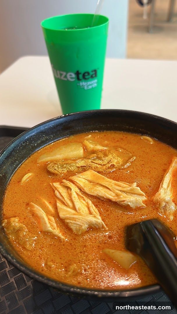 Curry Laksa with Fuze Tea
