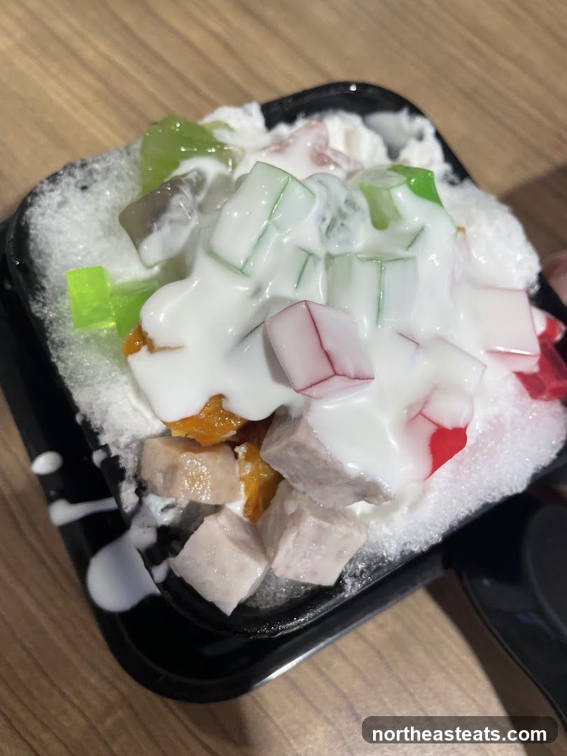 Shaved Ice Dessert