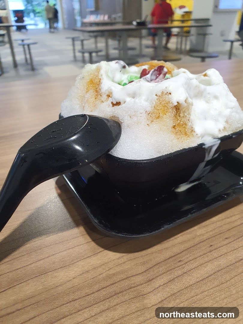 Dessert with Spoon
