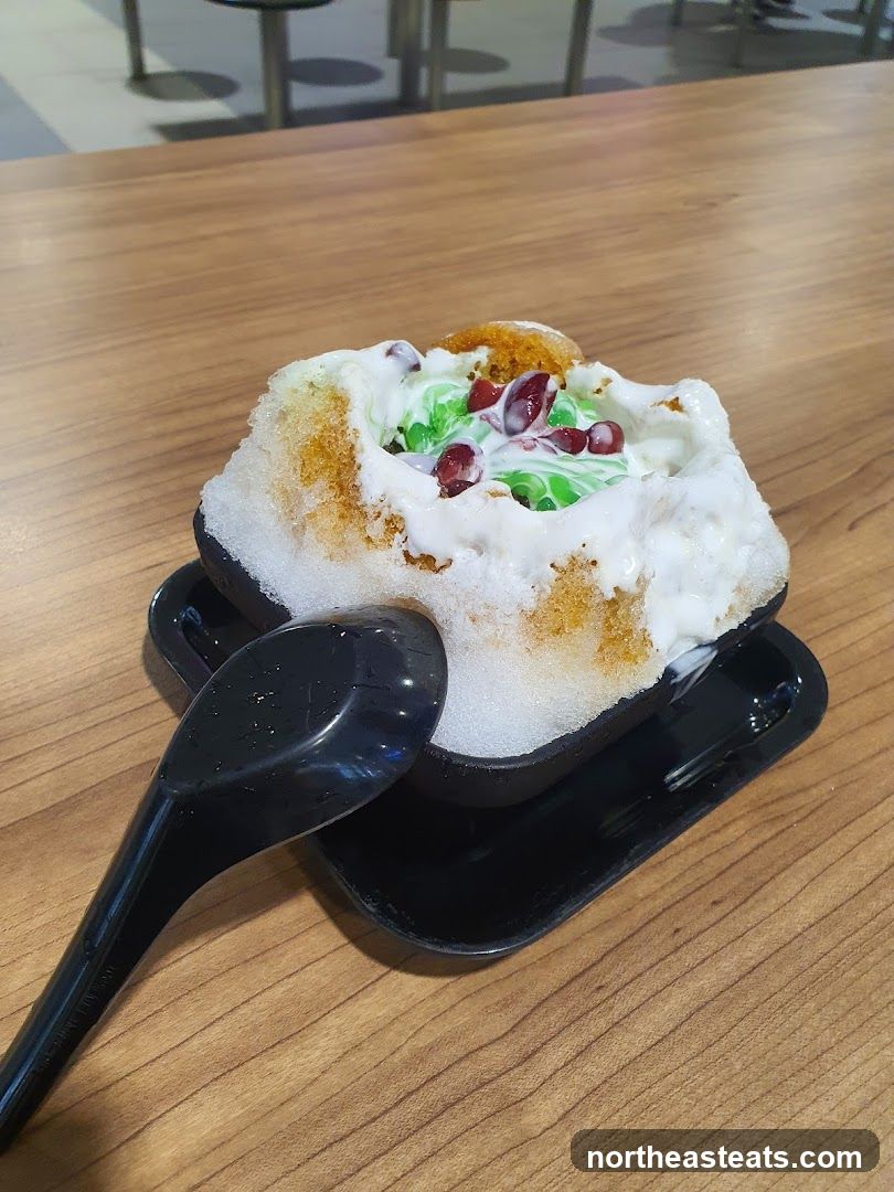 Dessert with Shaved Ice