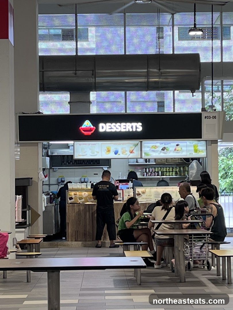 Dessert Stall in Food Court