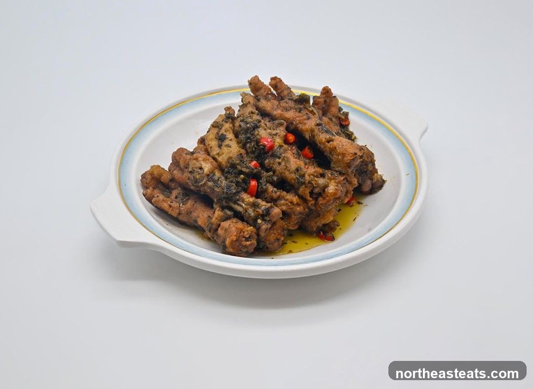 Spicy Braised Chicken Feet