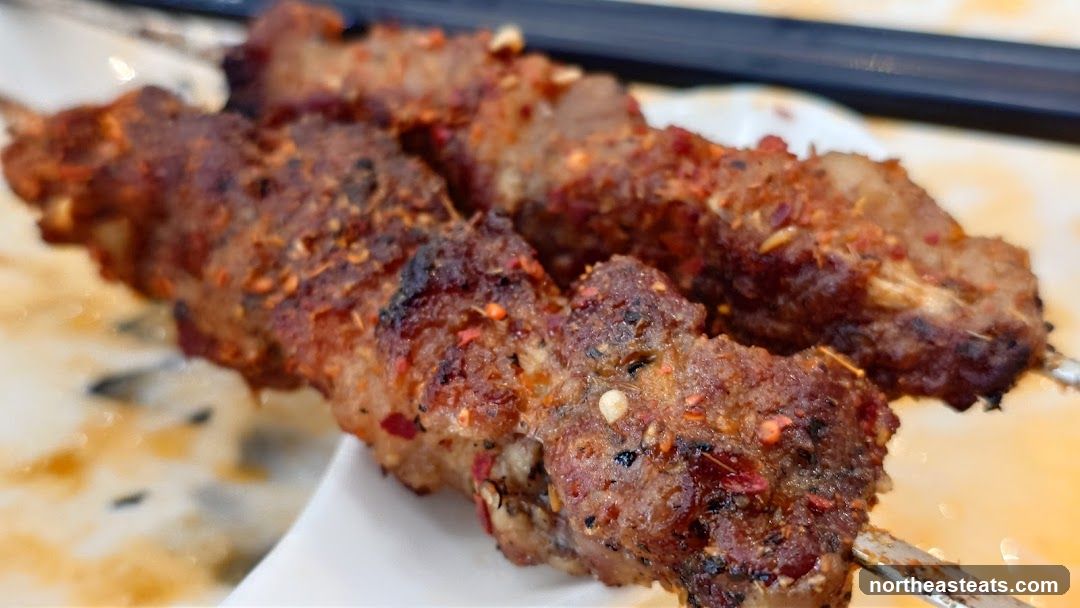 Spicy Lamb Skewers