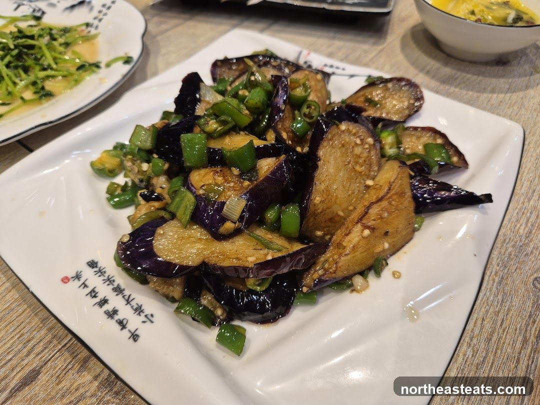 Stir-fried Eggplant with Peppers