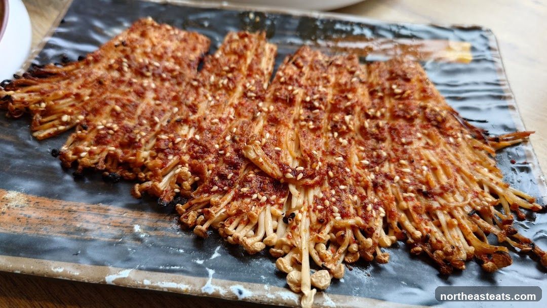 Spicy Enoki Mushrooms