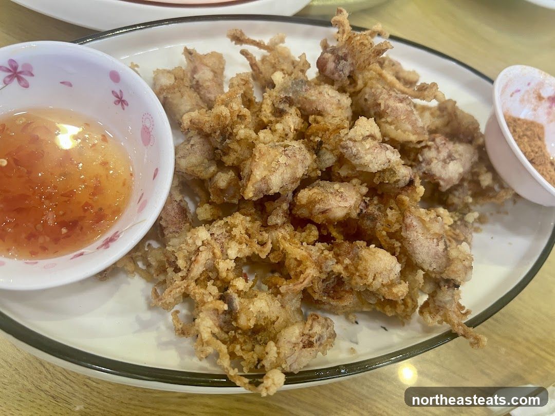 Fried Calamari with Dipping Sauces