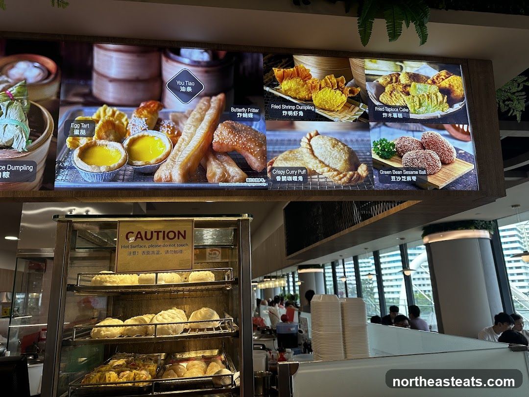 Food Display and Menu
