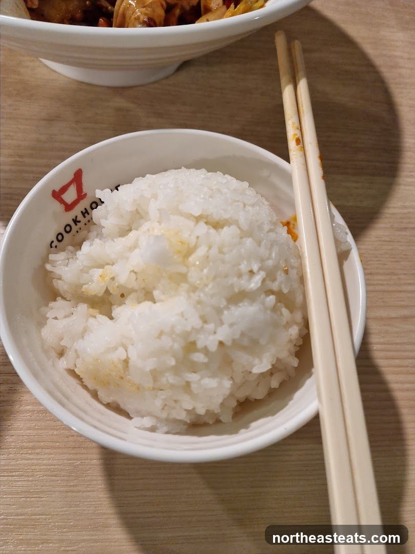 Bowl of Rice with Chopsticks
