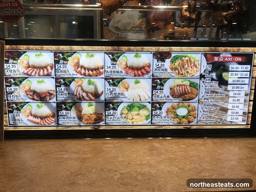 Bestfoody Menu