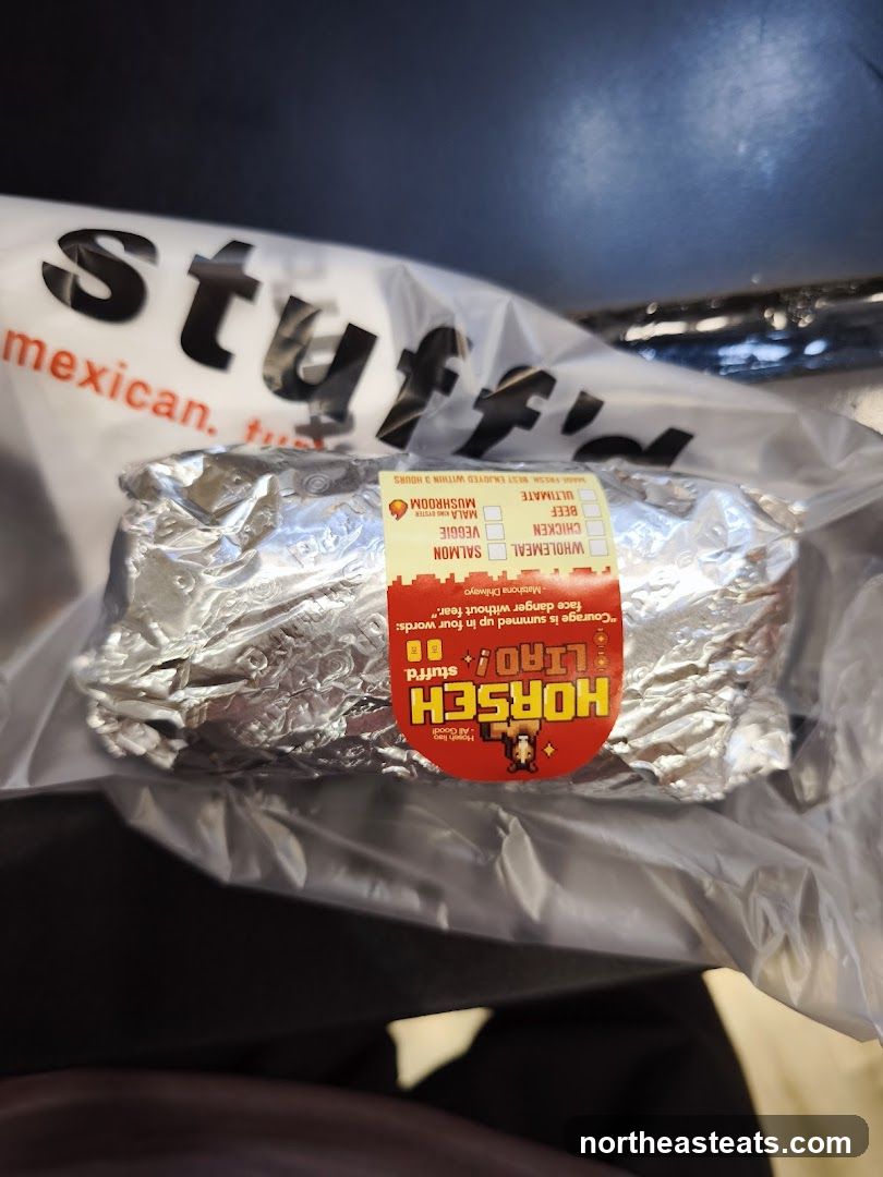 Burrito in Foil