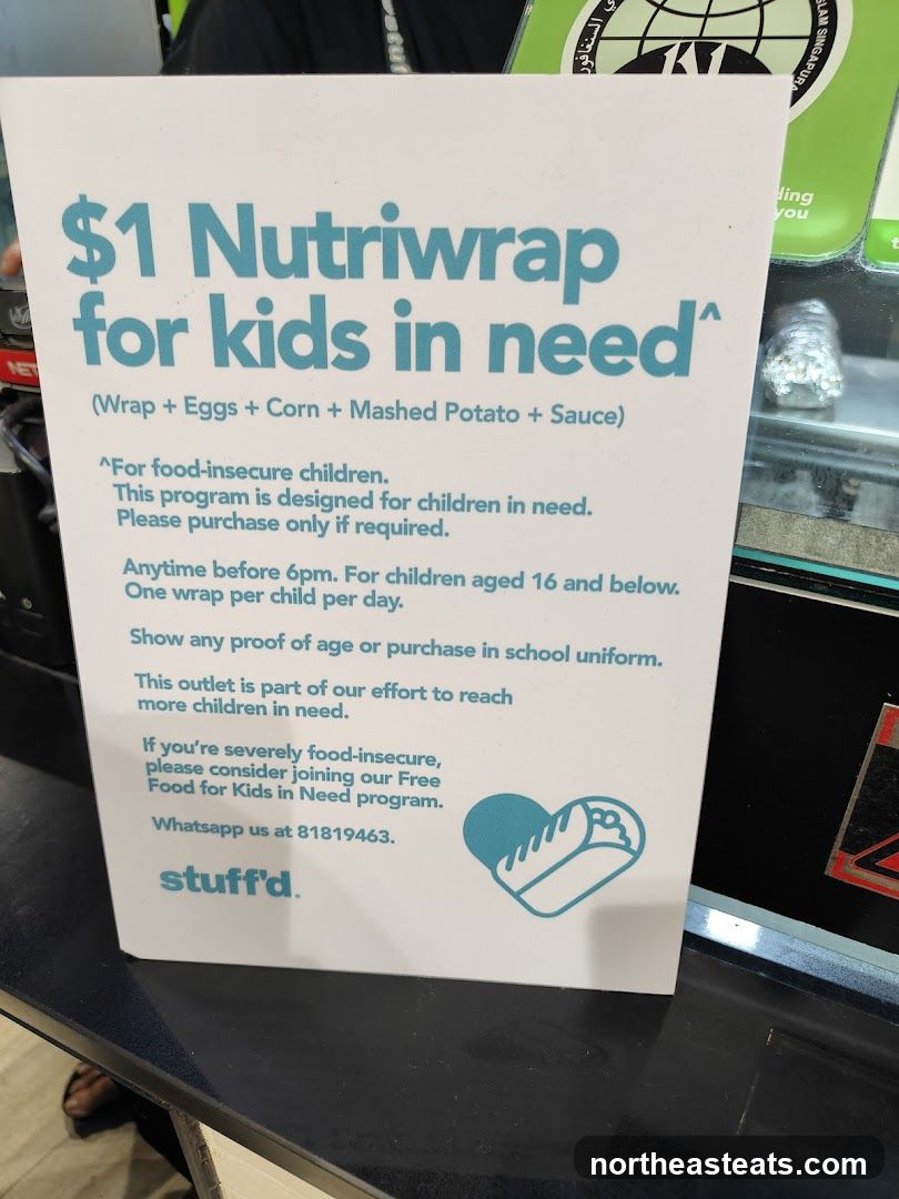 $1 Nutriwrap for kids in need