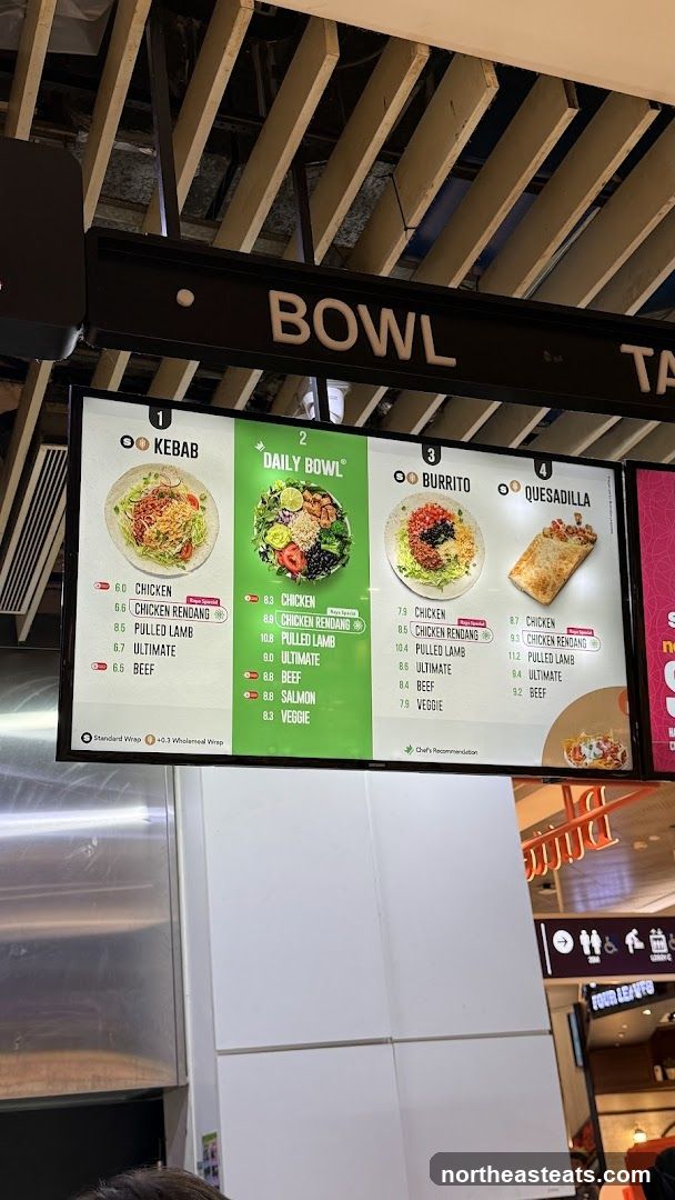 BOWL MENU