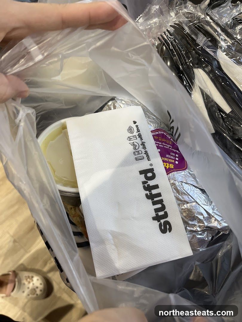 Takeout Bag Contents