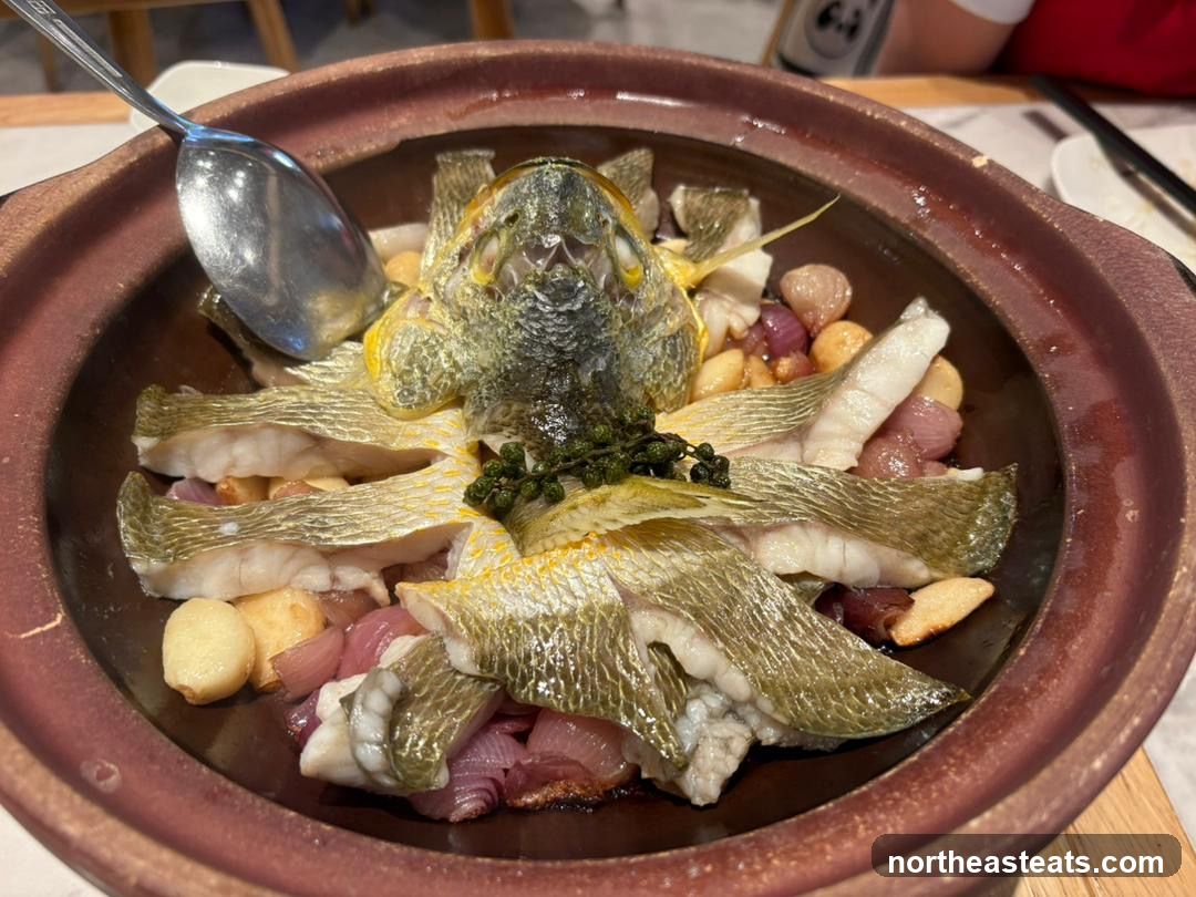 Steamed Fish Head Dish