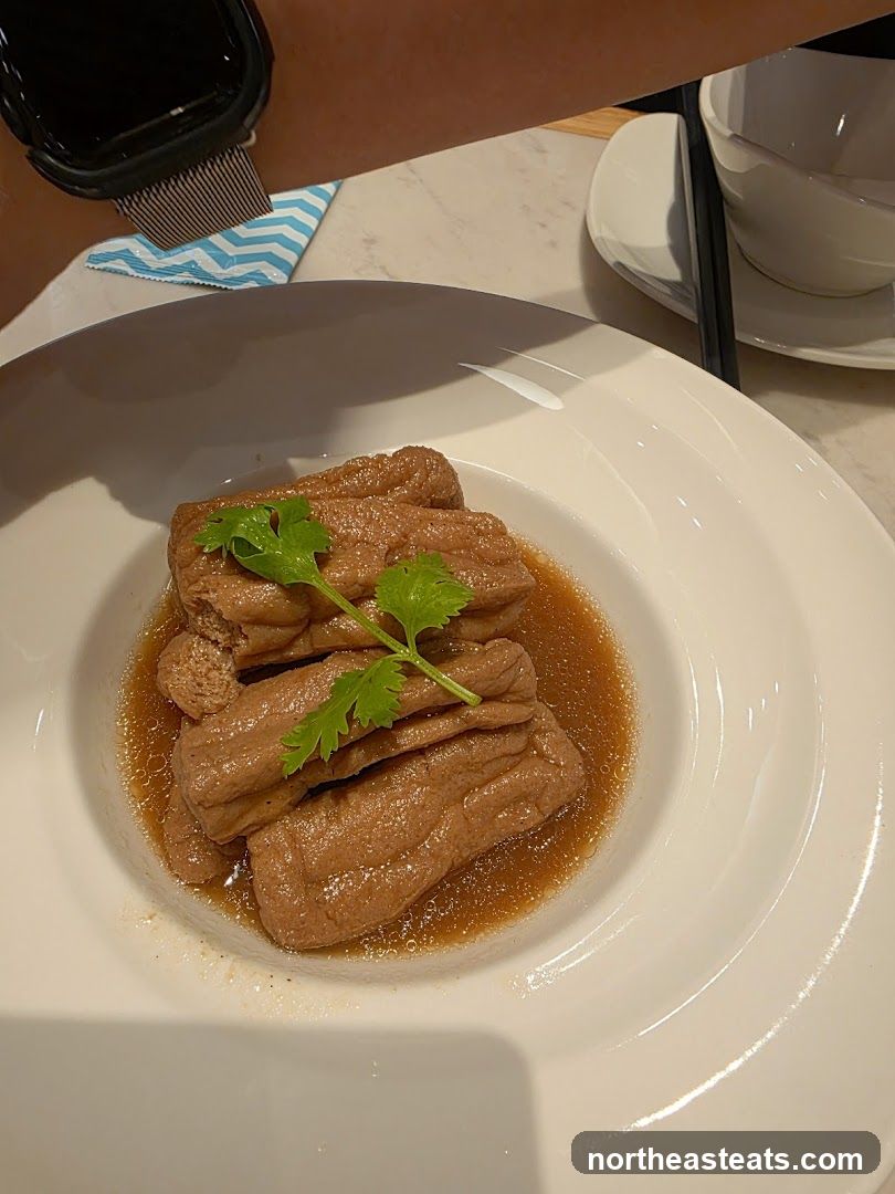 Braised Tofu Dish