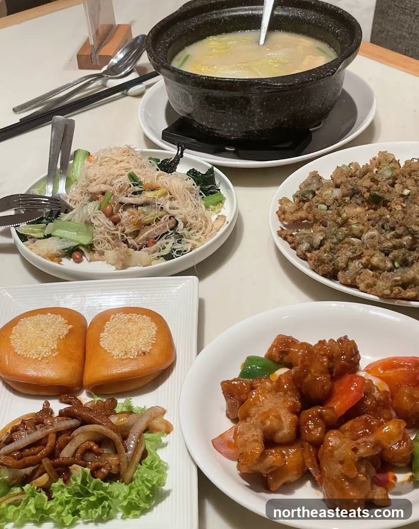Chinese Food Spread