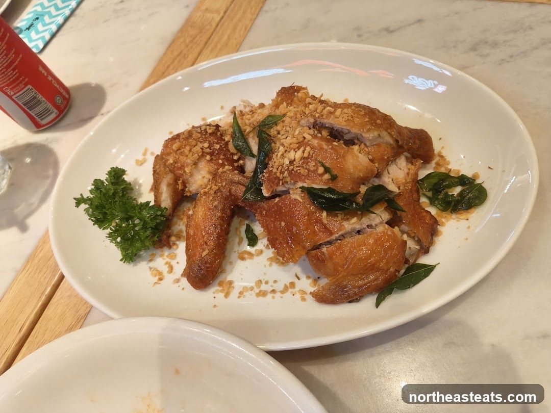 Crispy Fried Chicken Dish