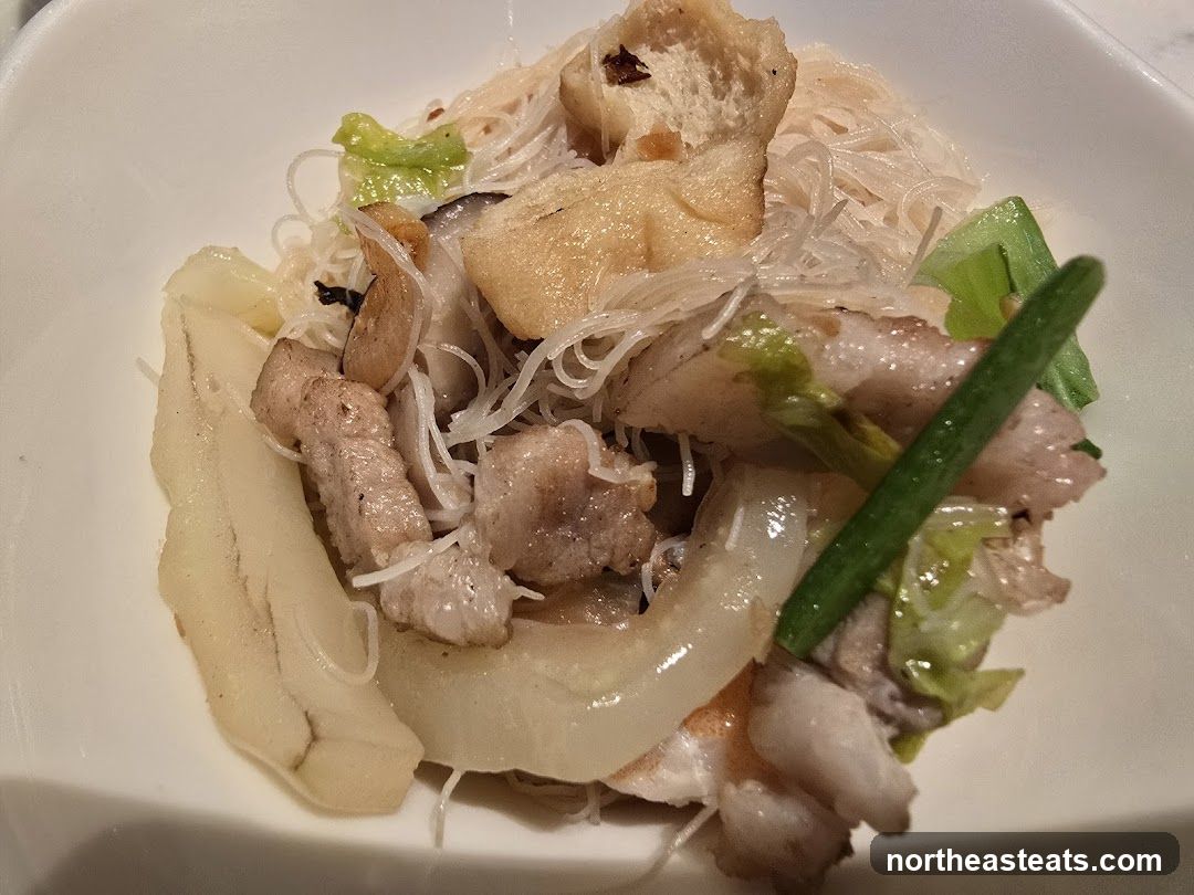 Noodles with Pork and Tofu