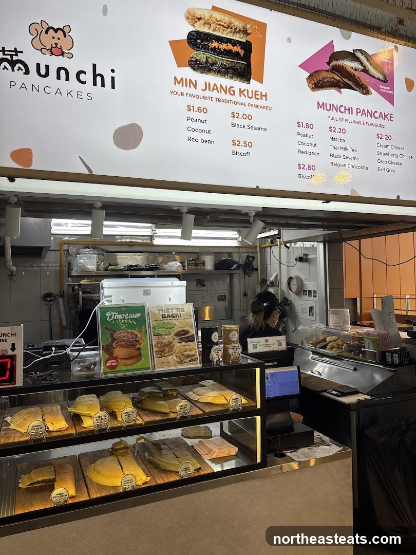 Munchi Pancakes Menu