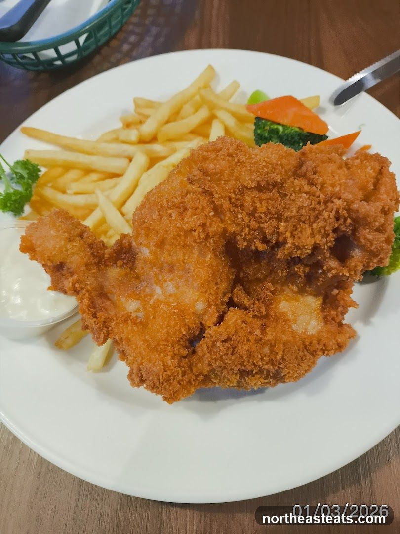 Breaded Chicken with Fries