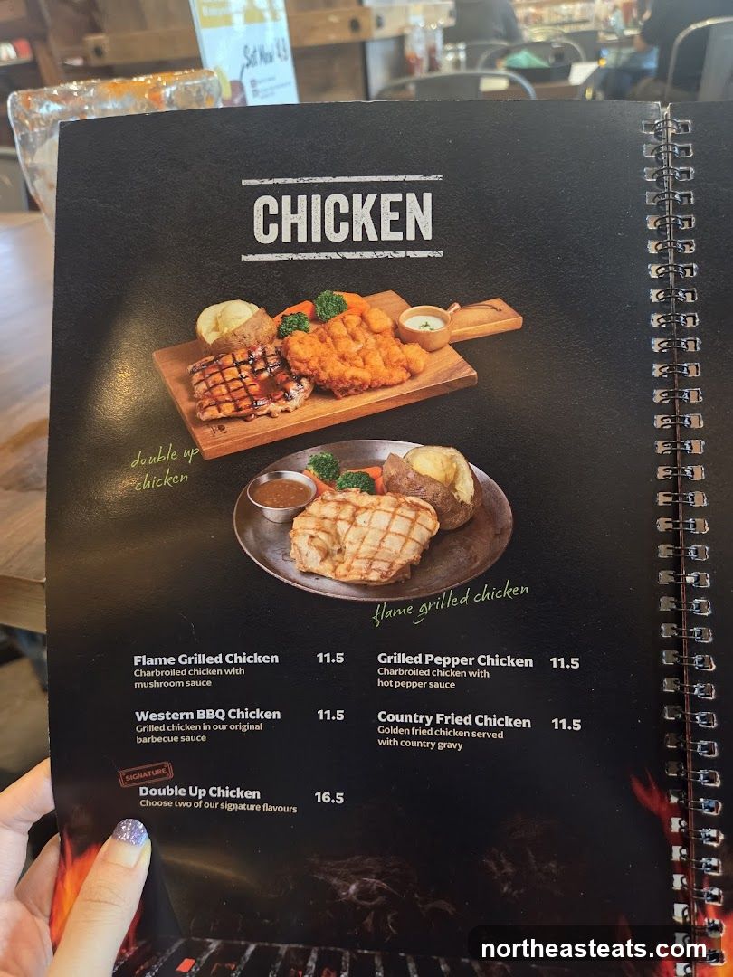 Chicken Menu