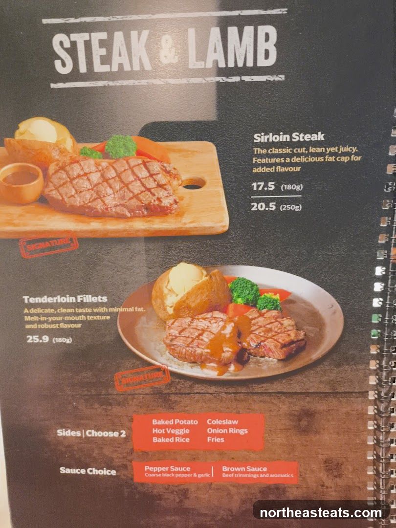 Steak & Lamb