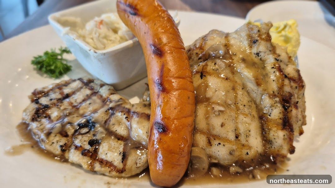 Grilled Chicken and Sausage Platter