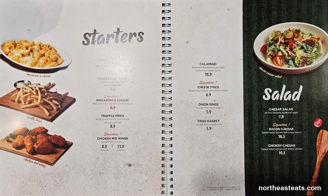 Starters and Salads