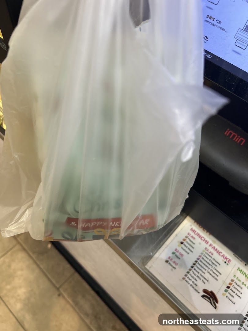 Takeaway Bag and Menu