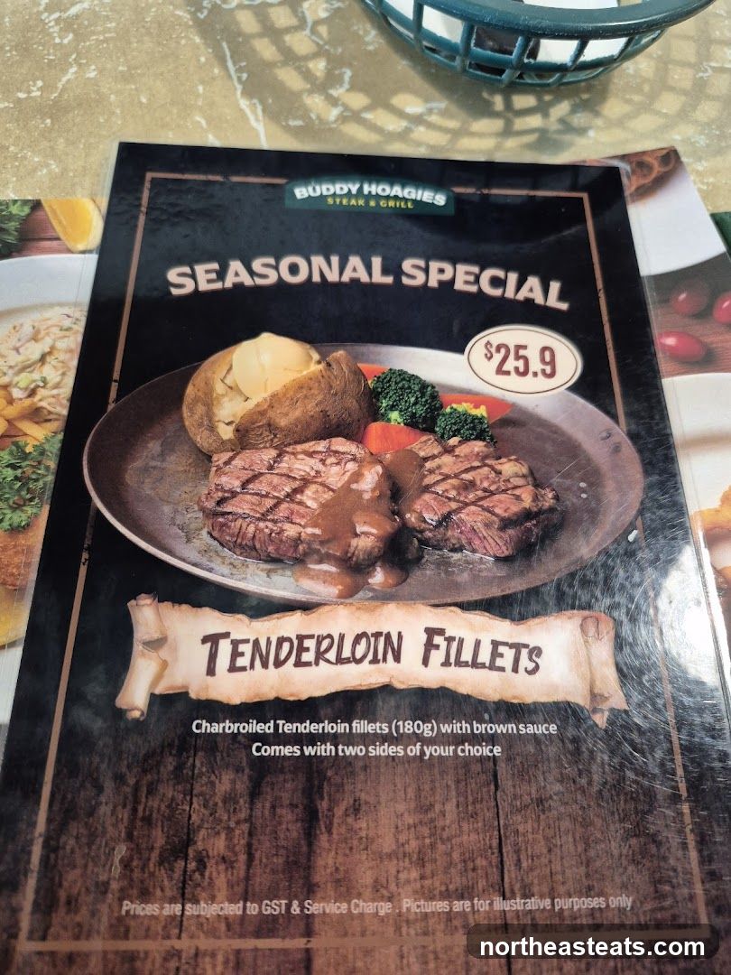Buddy Hoagies Steak & Grill Seasonal Special