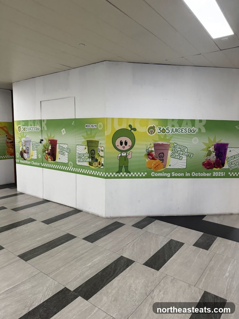 365 Juices Bar Advertisement