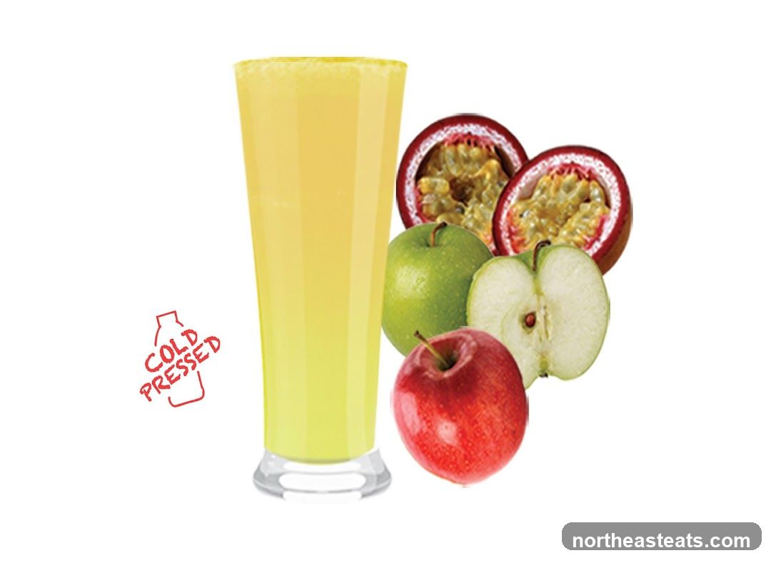 Cold Pressed Juice with Fruits