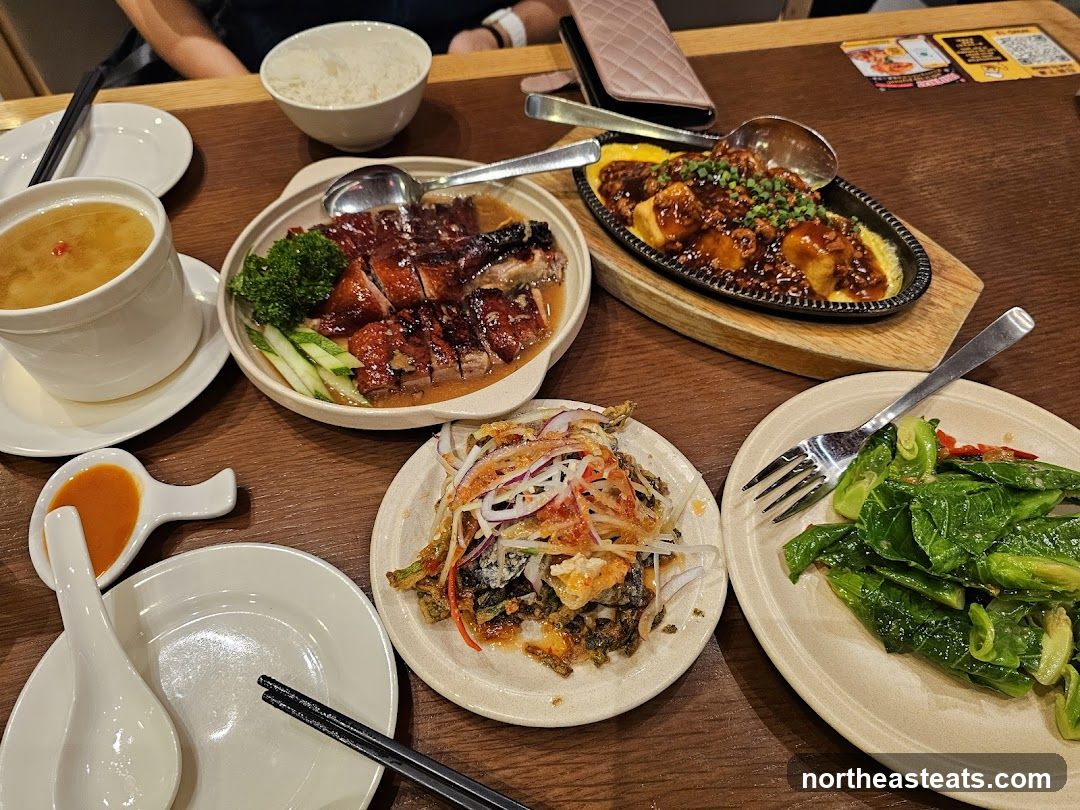 Chinese Food Spread
