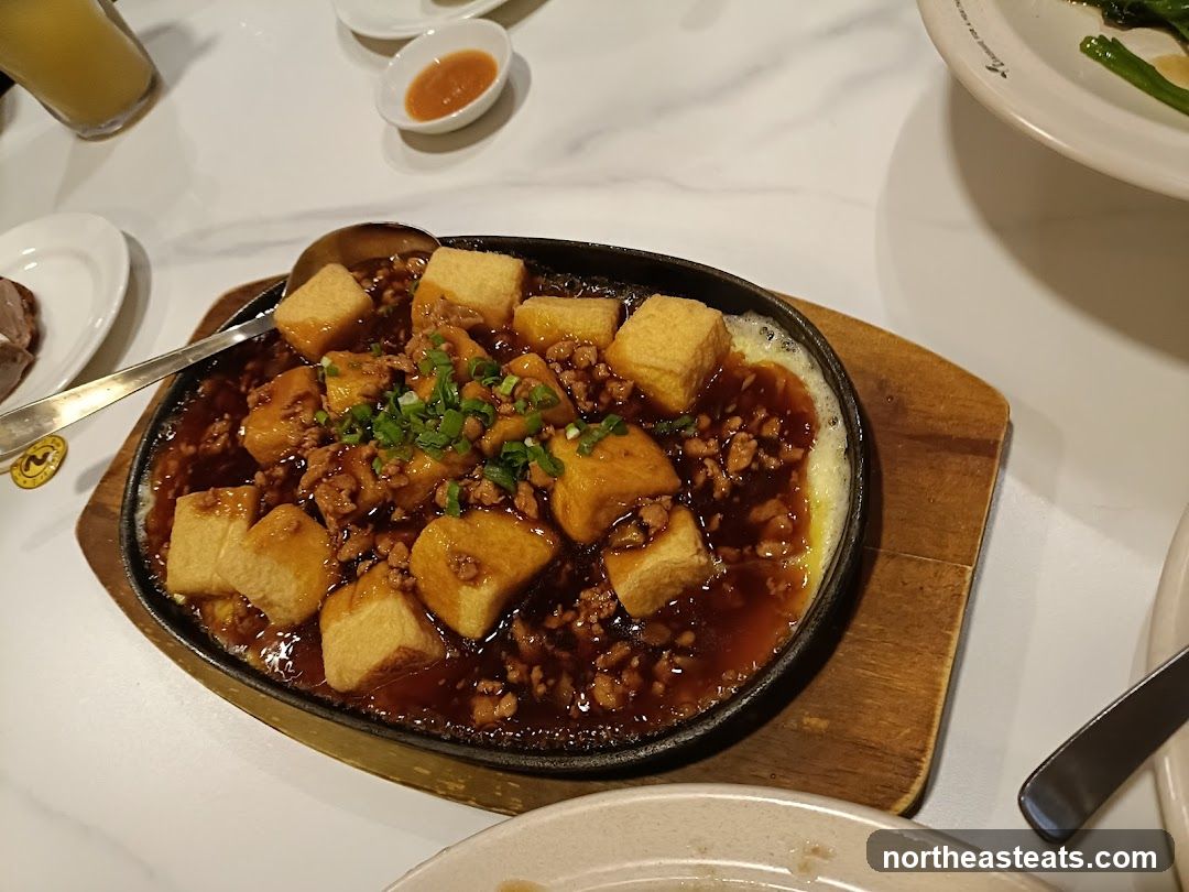 Sizzling Tofu Dish