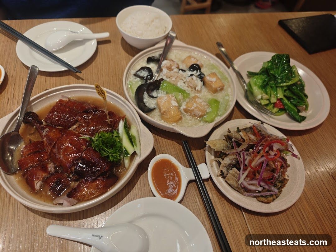 Chinese Food Spread