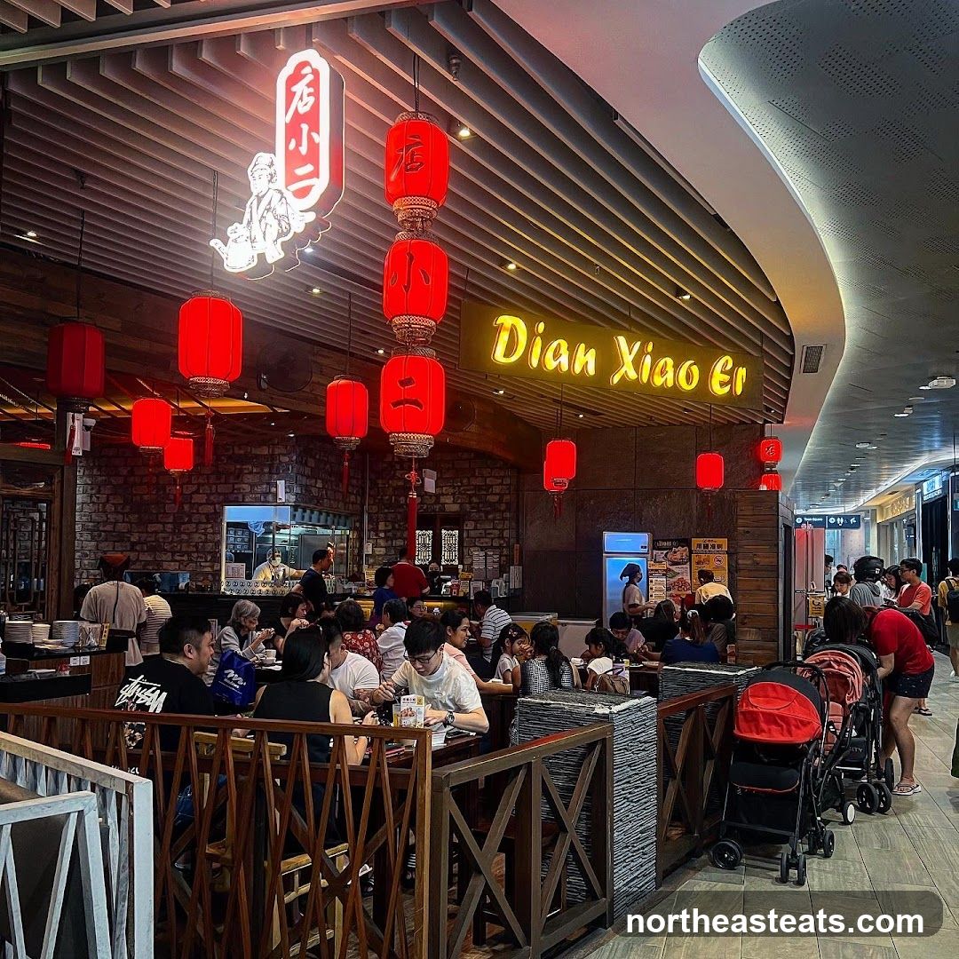 Restaurant Interior with Diners