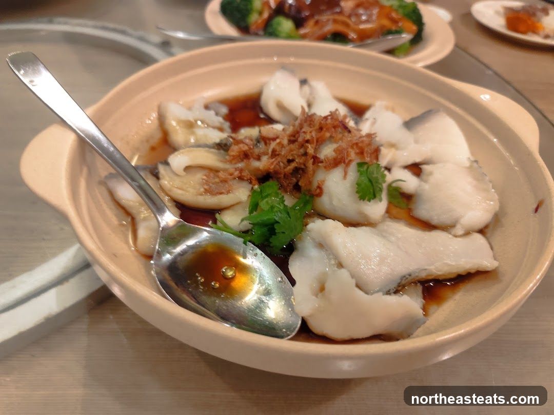 Steamed Fish Dish