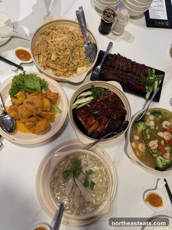 Assortment of Chinese Dishes