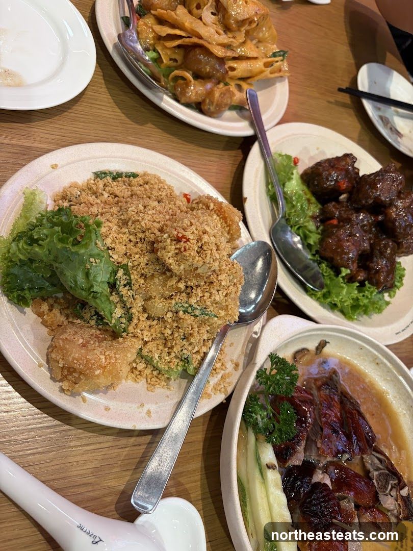 Assortment of Chinese Dishes