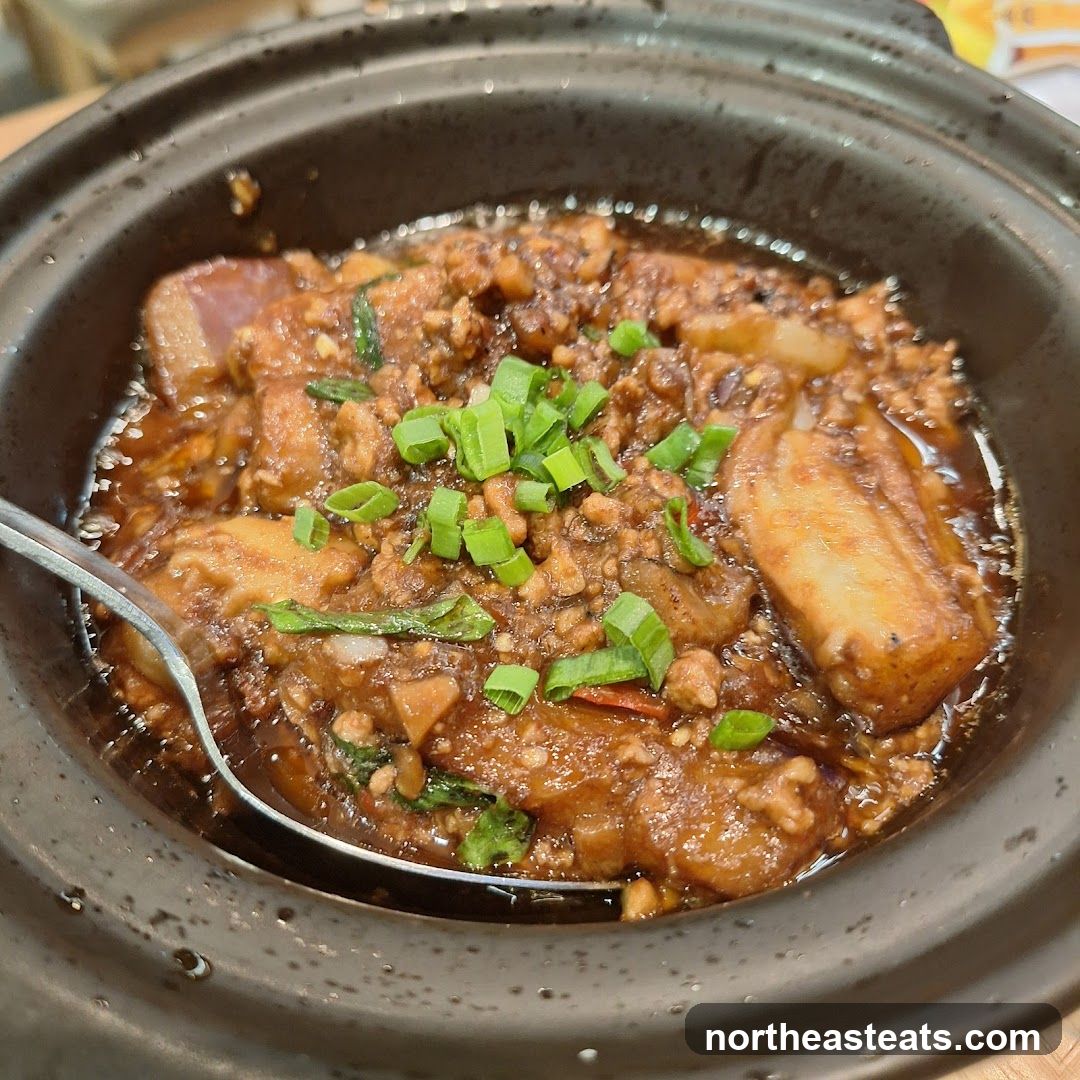 Braised Eggplant with Minced Pork