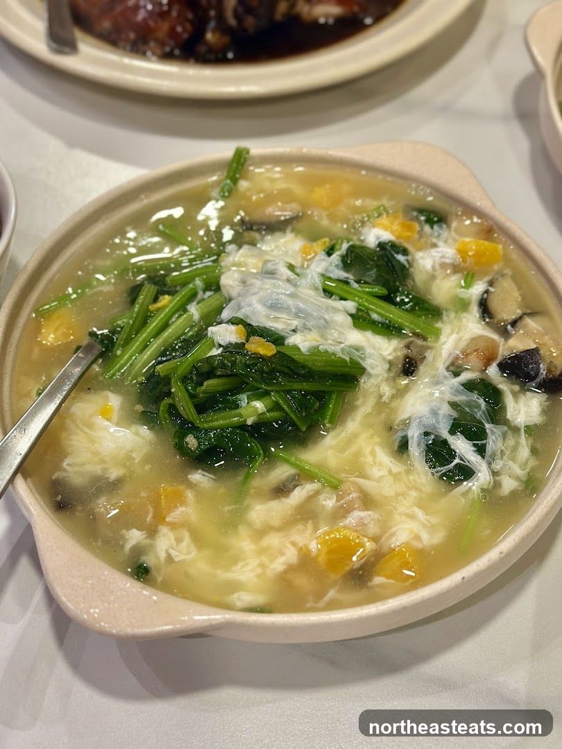 Spinach and Egg Soup