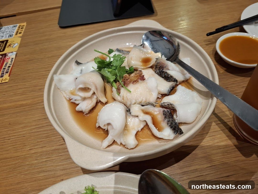 Steamed Fish