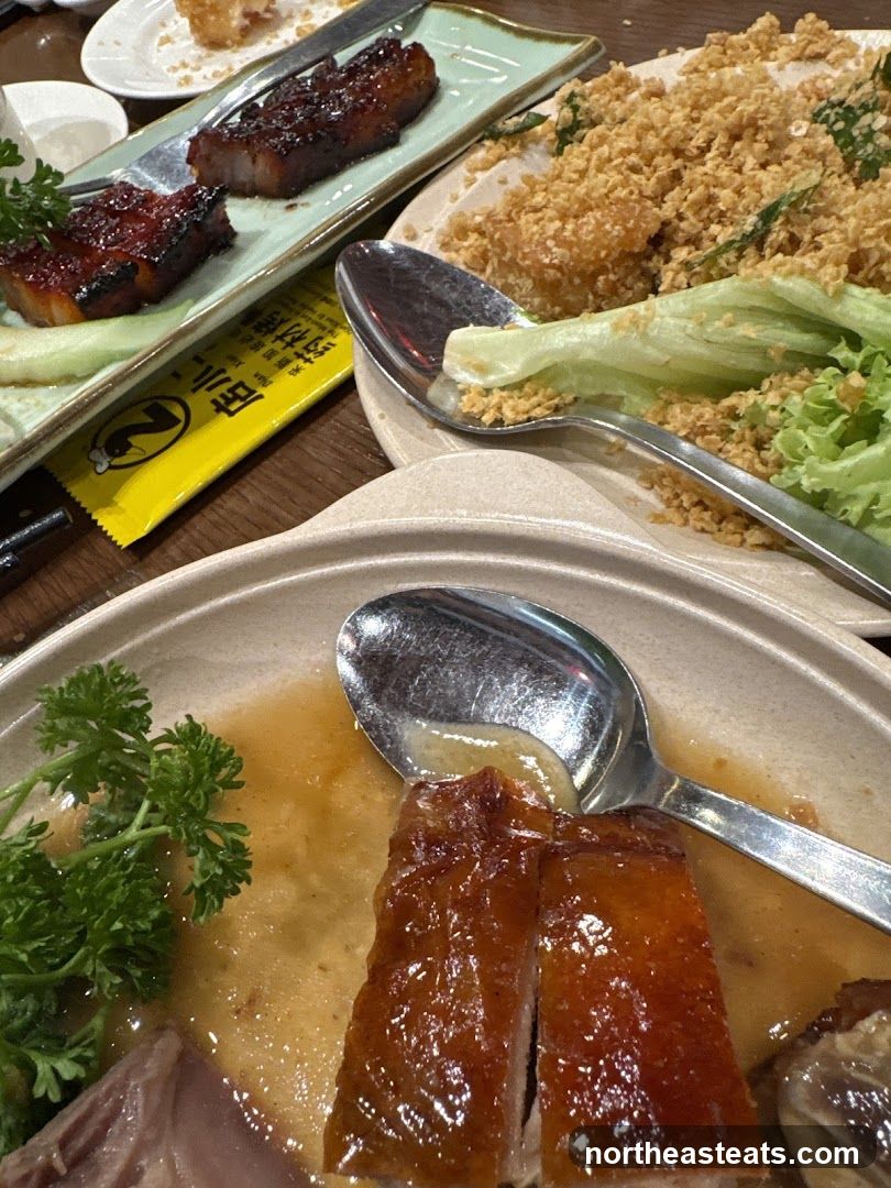 Roast Meats and Crispy Dish