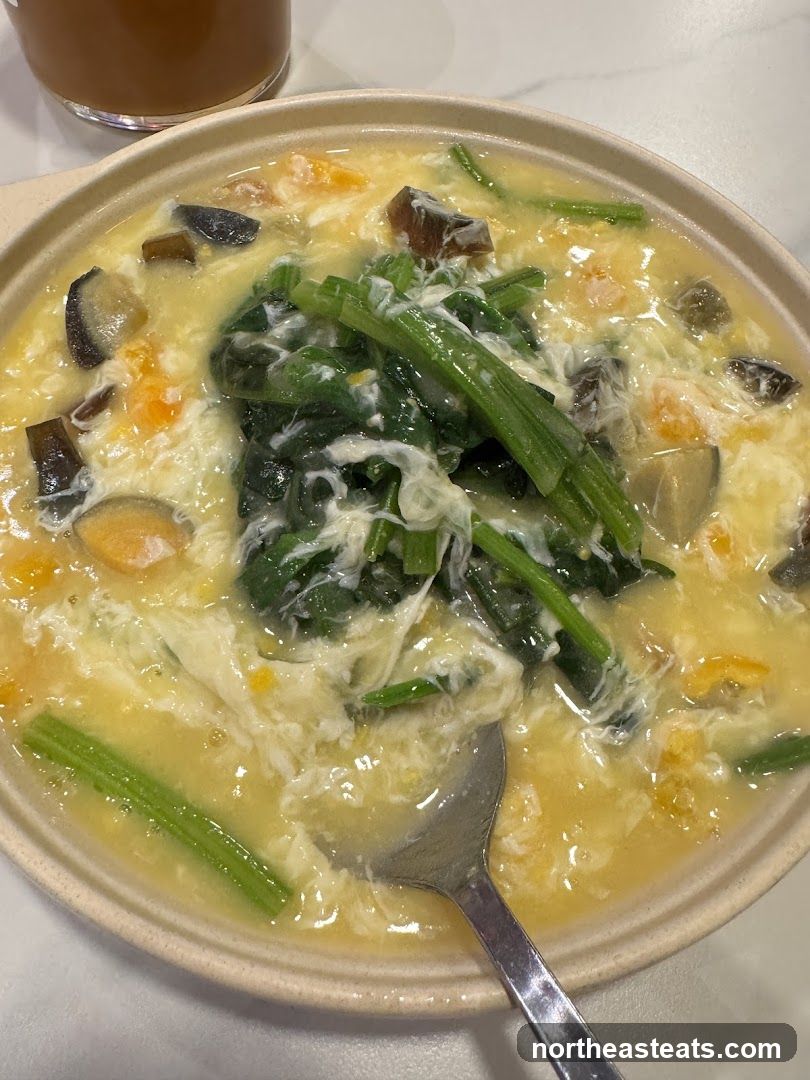 Spinach and Egg Soup