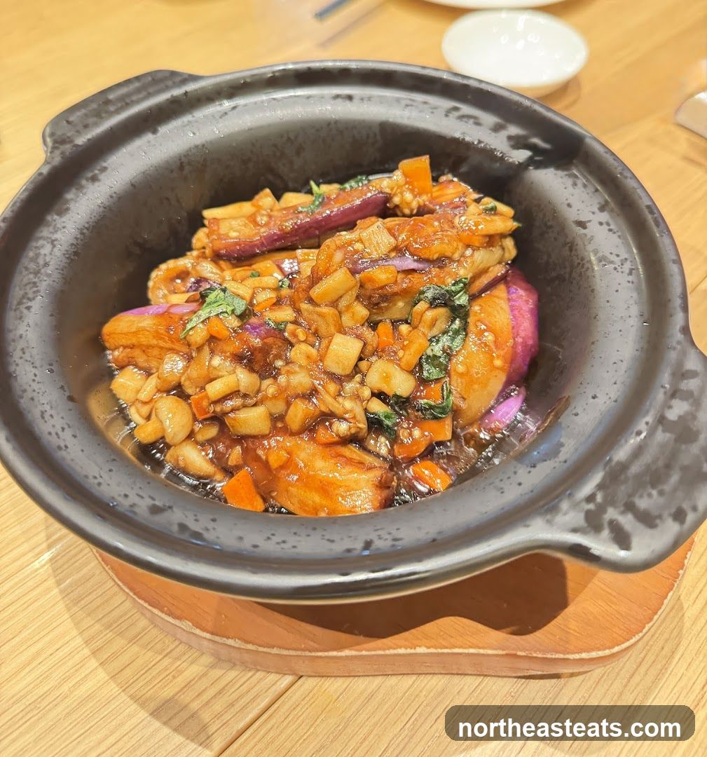 Stir-fried Eggplant Dish