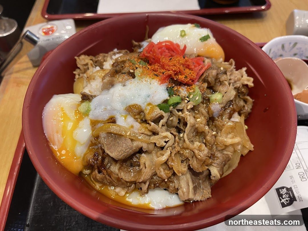 Beef and Egg Rice Bowl
