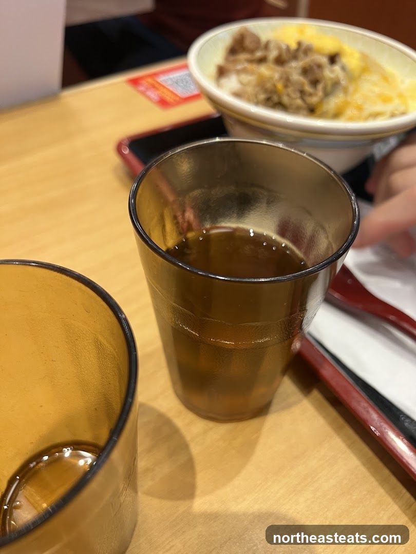 Table Setting with Food and Drinks