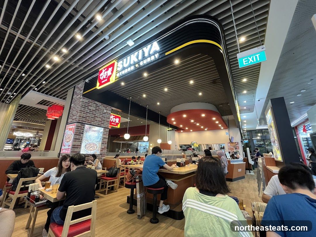 Sukiya Restaurant Interior
